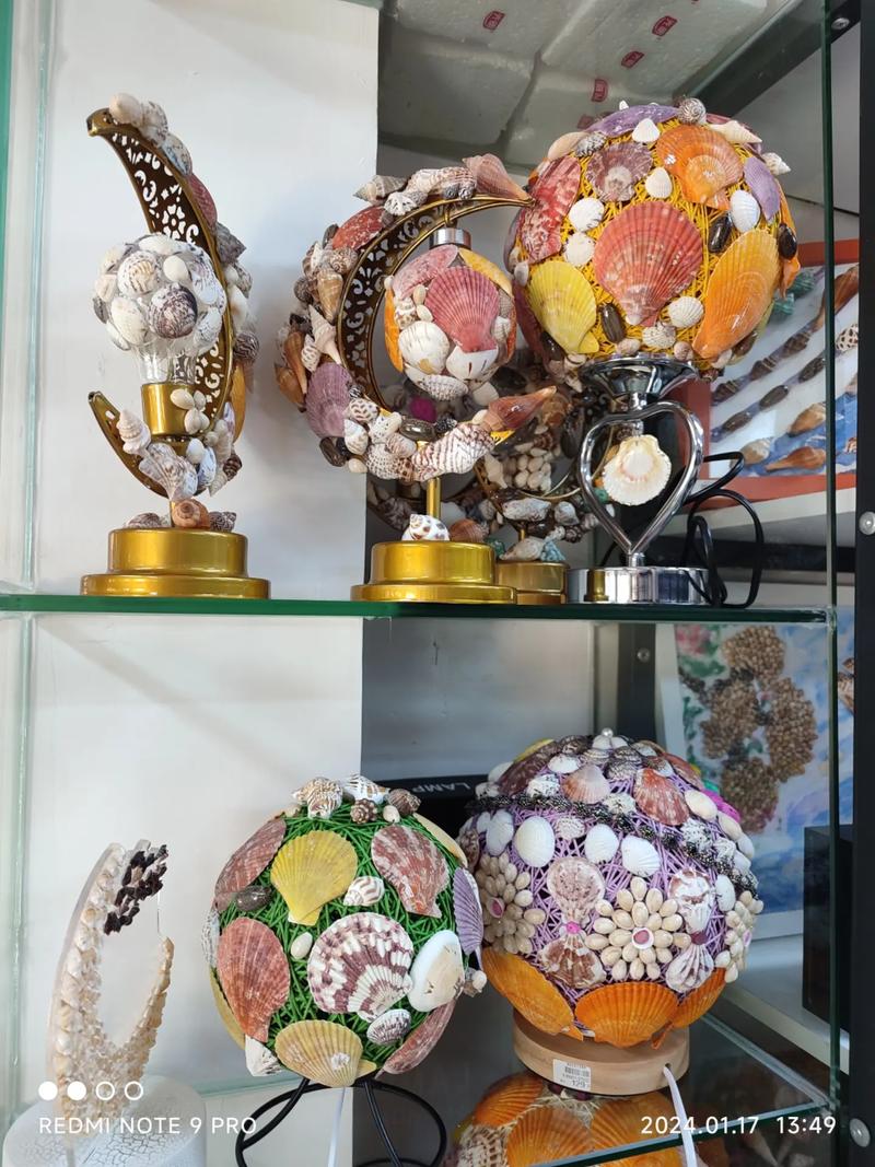 北海贝壳工艺品 海洋与匠心的结晶